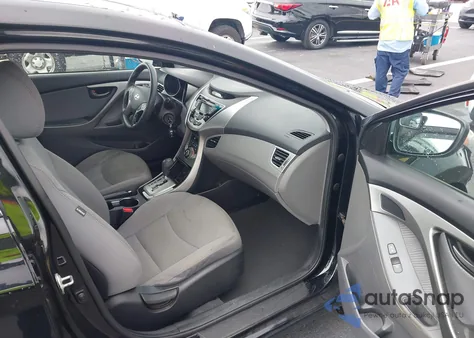 2013 Hyundai Elantra Gls from USA, damaged, VIN 5NPDH4AE6DH372074